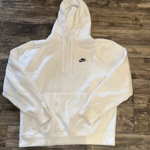 Nike white hoodie men’s large